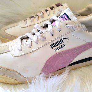 Puma Roma leather sneakers size 10